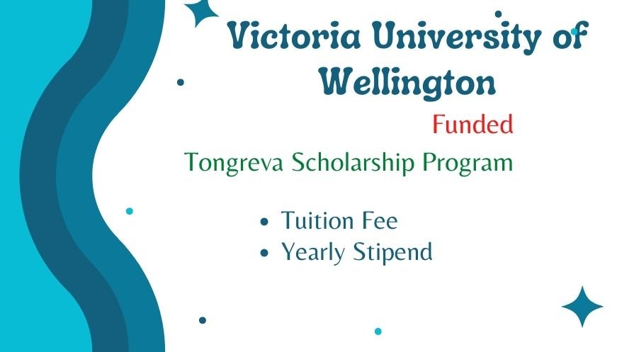 Victoria University of Wellington New Zealand Scholarships for International Students 
